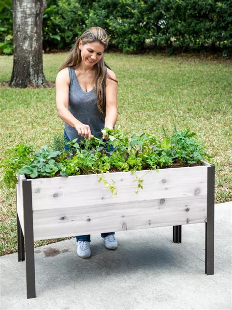 We truly believe we make some of the most innovative products in the world, and we want to make sure we back that up with a risk-free ironclad 40 calendar days guarantee. . Selfwatering ecostained elevated planter box